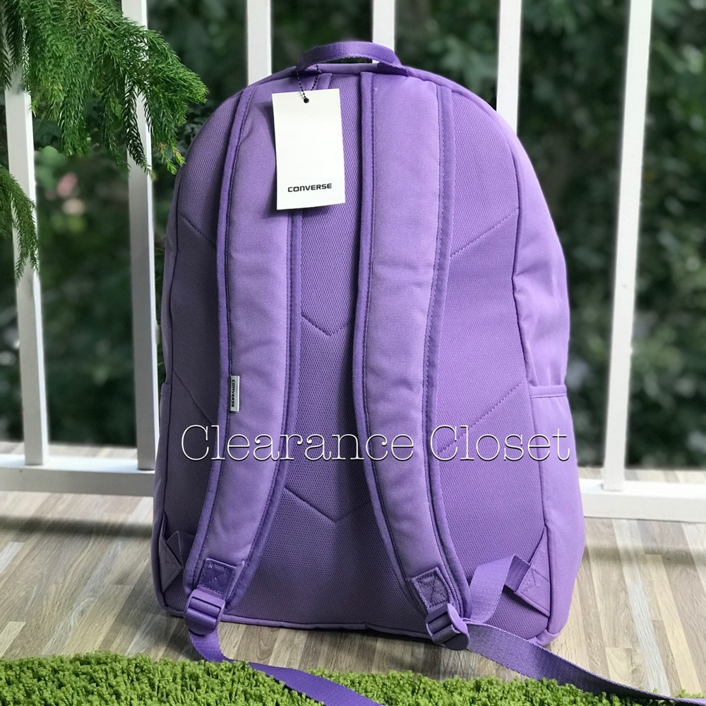 NWT Converse Original Backpack Lilac WMNS - Picture 6 of 8